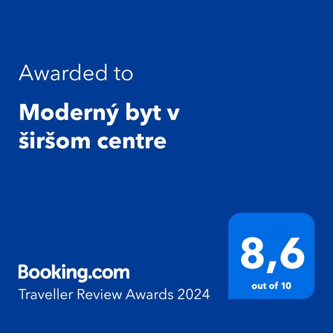 Moderny Byt V Sirsom Centre Leilighet Bratislava Eksteriør bilde